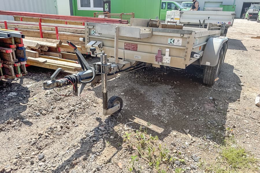 Tandem Zentralachsanhänger Koch B2P